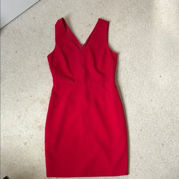 Banana republic Elegant Red Sleeveless Dress - Picture 1 of 2